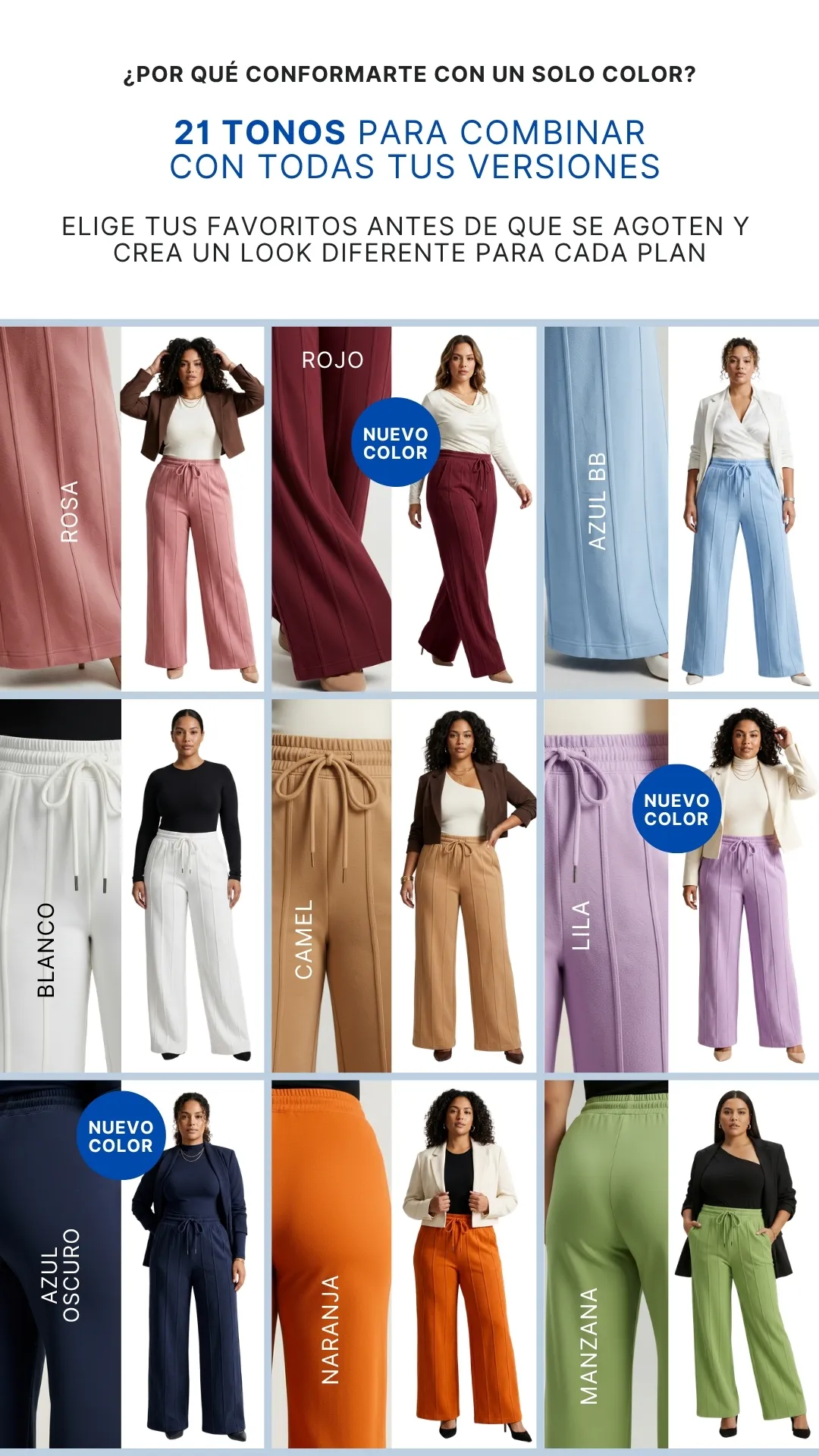 21 tonos disponibles — parte 1