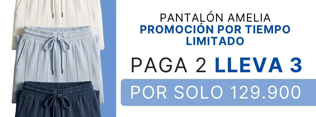 Paga 2 lleva 3 por solo $129.900