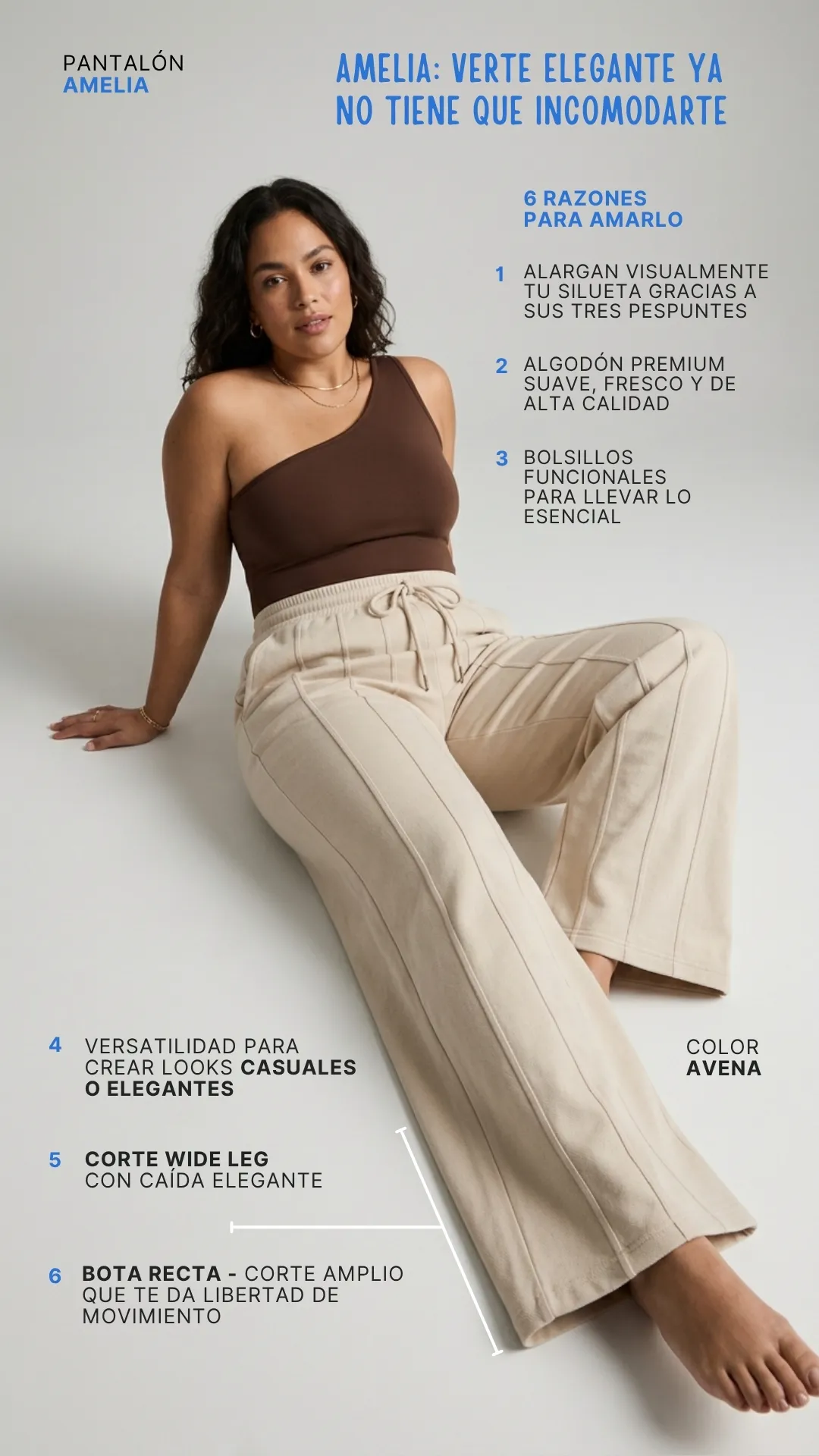 6 razones para amar el Pantalón Amelia